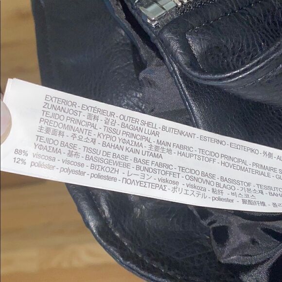 Studded leather fridge Zara Jacket - Picture 9 of 9